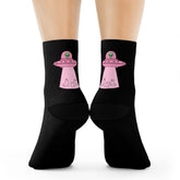 Alien Abduction Cat Socks – Quirky & Cosmic Fun for Your Feet